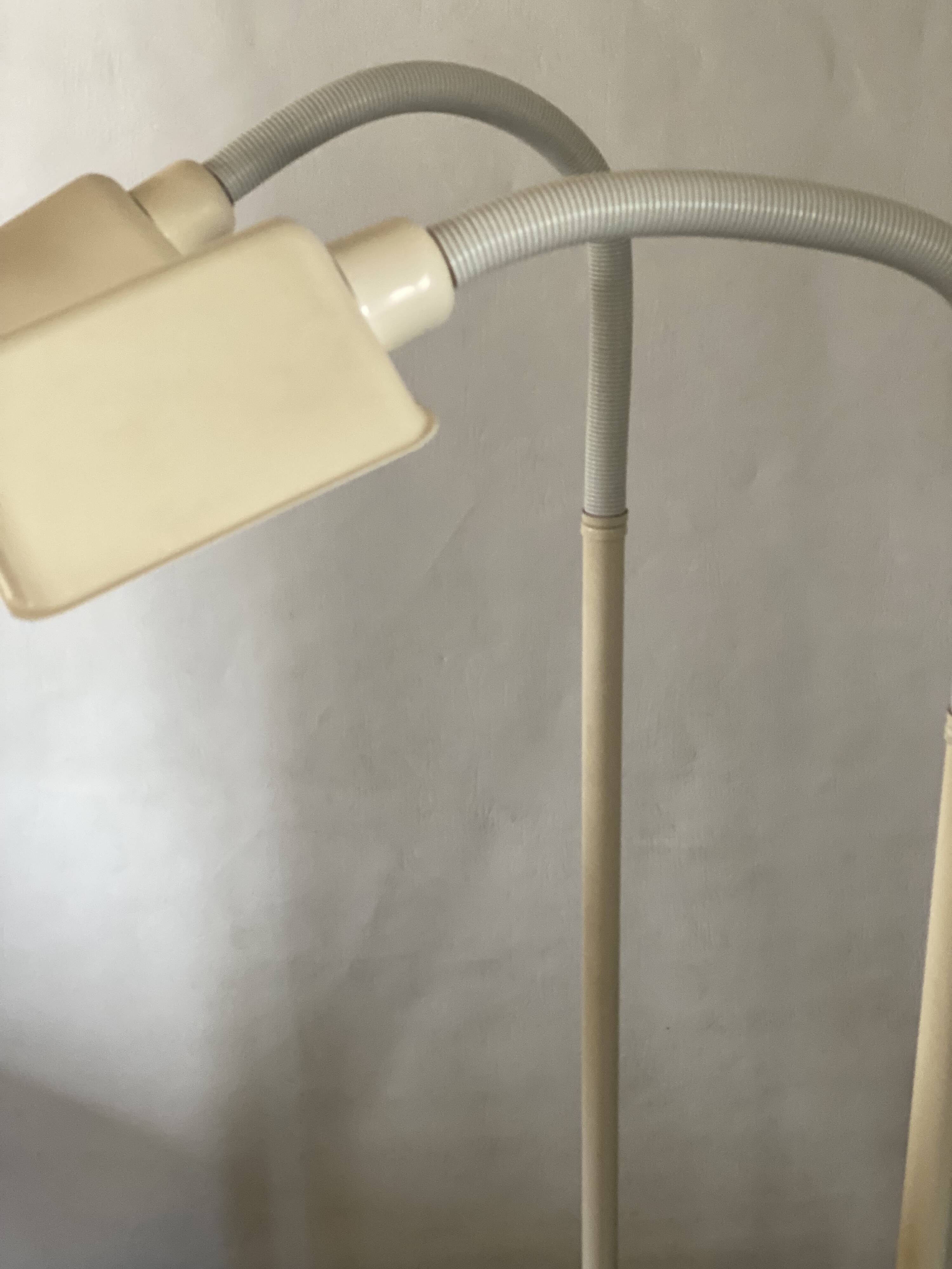 Paire de lampadaires vintage Space Age