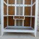 Entrance cabinet white cloakroom and wood linen upholstery fabric