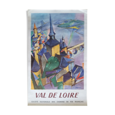 Saumur Val de Loire affiche SNCF ancienne original poster Despierre 1963