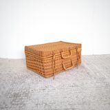 Wicker case suitcase