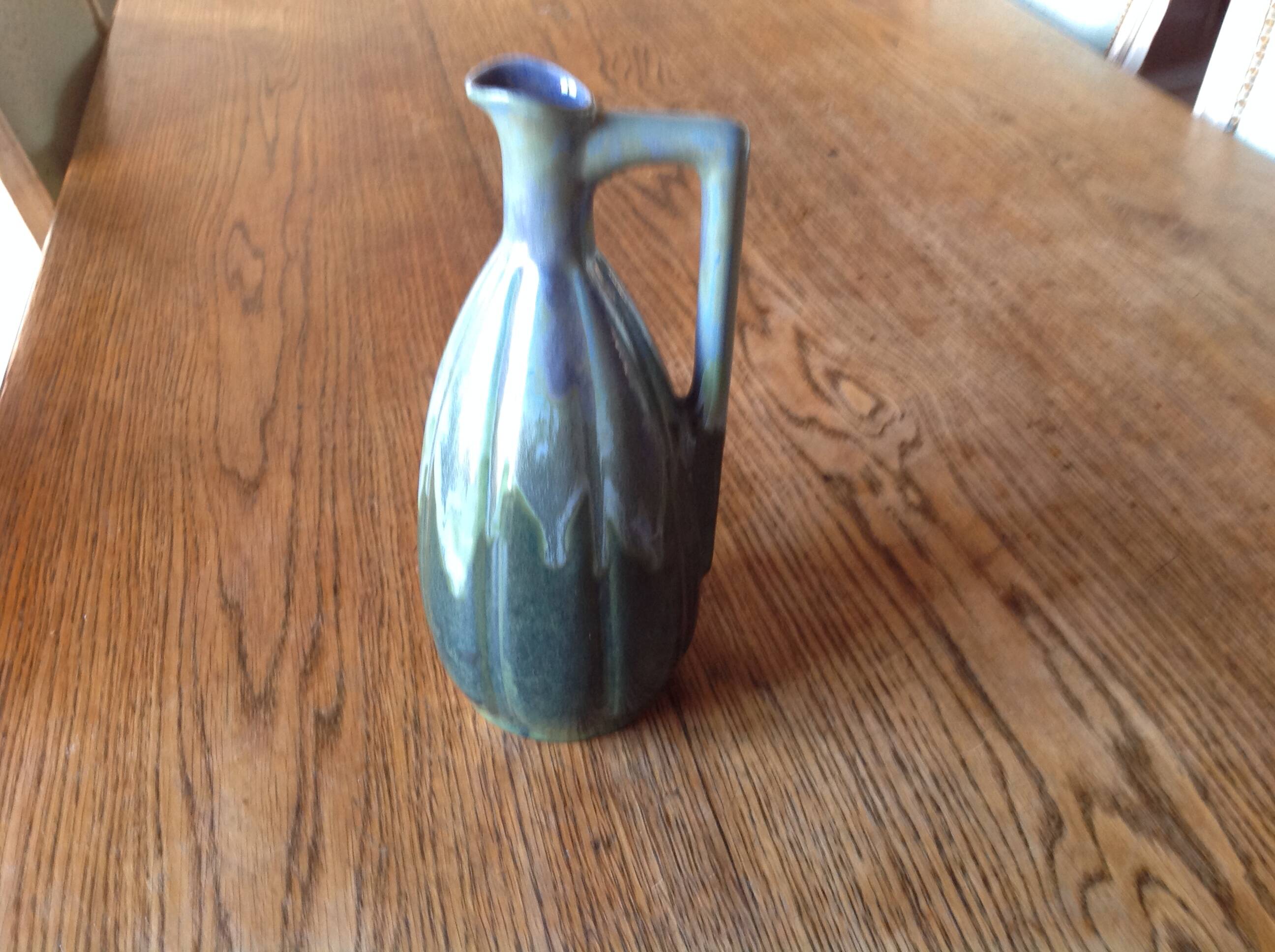 Ceramic pitcher, steel clay, revol