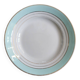 Plat rond vintage K&G Lunéville, Régence
