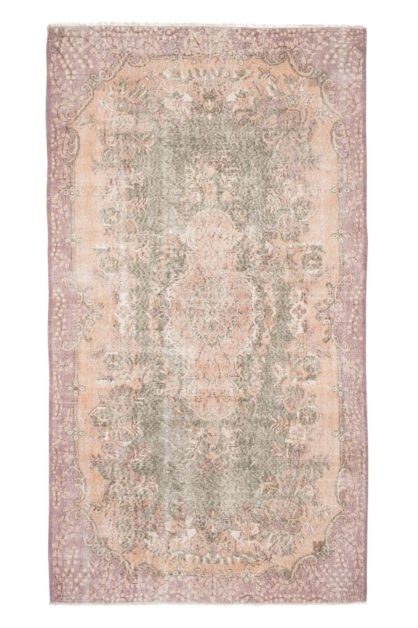 Vintage handmade Turkish rug 175x311 cm