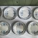 "Regency" - 6 dessert plates in ironstone St-Amand & Hamage