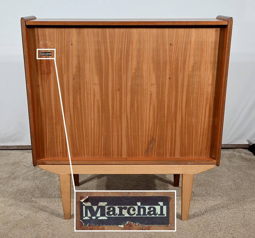 Secretary in Teak, stamped LB Kofod-Larsen, Denmark – 1960