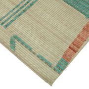 Tapis Oushak turc fait main 197 cm x 300 cm