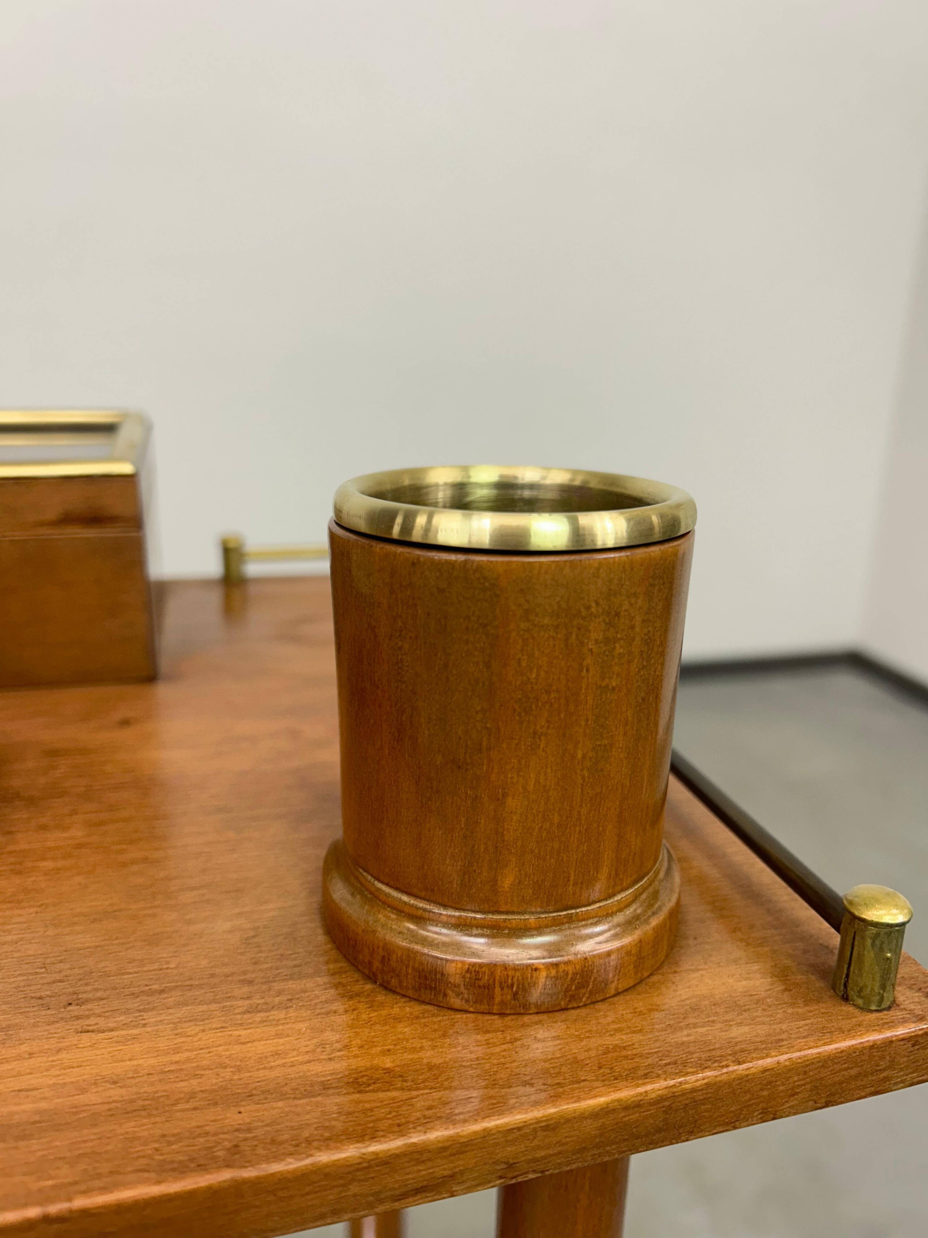 Art Nouveau side table for smokers