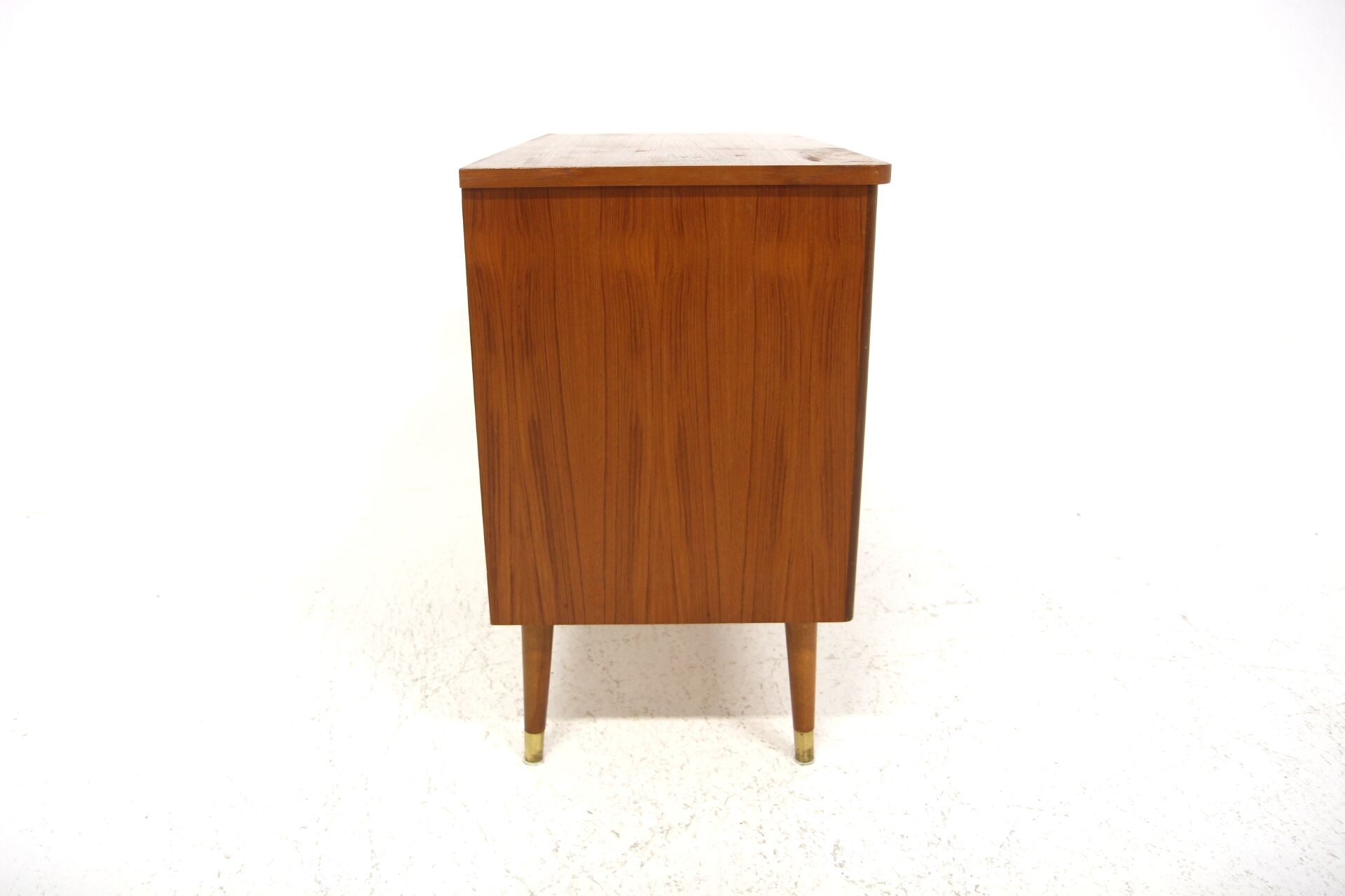 Scandinavian teak commode, Bröderna Gustavssons, Markaryd, Sweden, 1960.