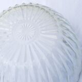 70 ' s chiseled glass bowl