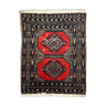 Pakistani carpet lahore handmade 45cm x 58cm 1970