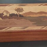 Madagascar marquetry box