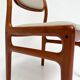 Set of 6 Danish design chairs by Johannes Andersen for Uldum, 1960s