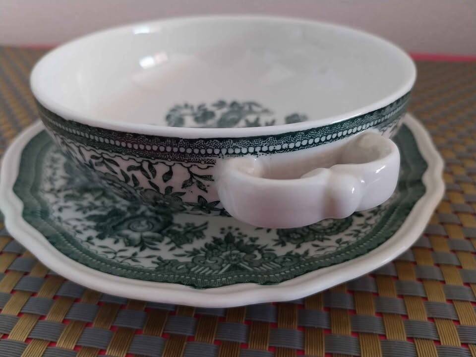 Villeroy & Boch soup bowl and saucer