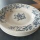 6 assiettes creuses faïence Gien