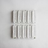 Set of 10 crystal knife holders