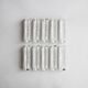 Set of 10 crystal knife holders