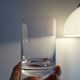 4 signed Daum France crystal water/whisky glasses - H11 cm Ø 7.8 cm