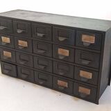 Metal workshop cabinet with 20 drawers, width 69 cm