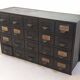 Metal workshop cabinet with 20 drawers, width 69 cm