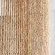 Lampe en grès et fil de jute