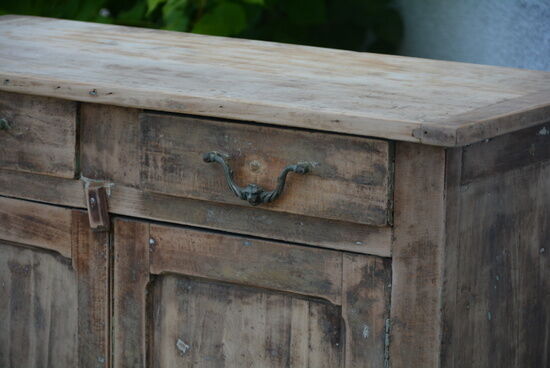 Parisian buffet in natural wood
