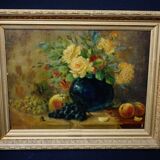 Painting "Still Life with Flower and Fruit".