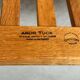 Early edition bench AT-18 by Hans J Wegner for Andreas Tuck