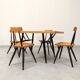 Ilmari Tapiovaara “Pirkka” dining set for Laakan Puu Finland