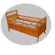 Crib wood rattan vintage 1960