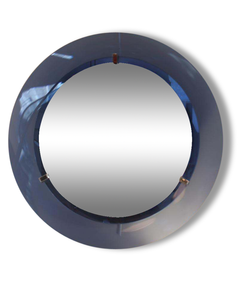Mirror blue Italian year 60