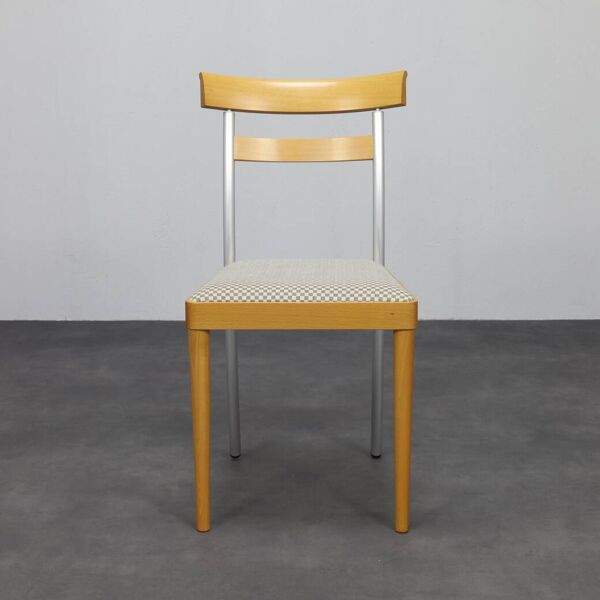 8 chaises de salle à manger postmodernes par Arco, années 1990