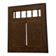 Moroccan wooden window