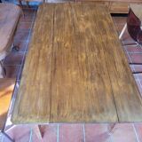 Old fir farm table, 180×102cms