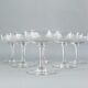 SUITE OF 6 CUPS TO CHAMPAGNE SAINT LOUIS MODEL SAPHO IN CRISTAL