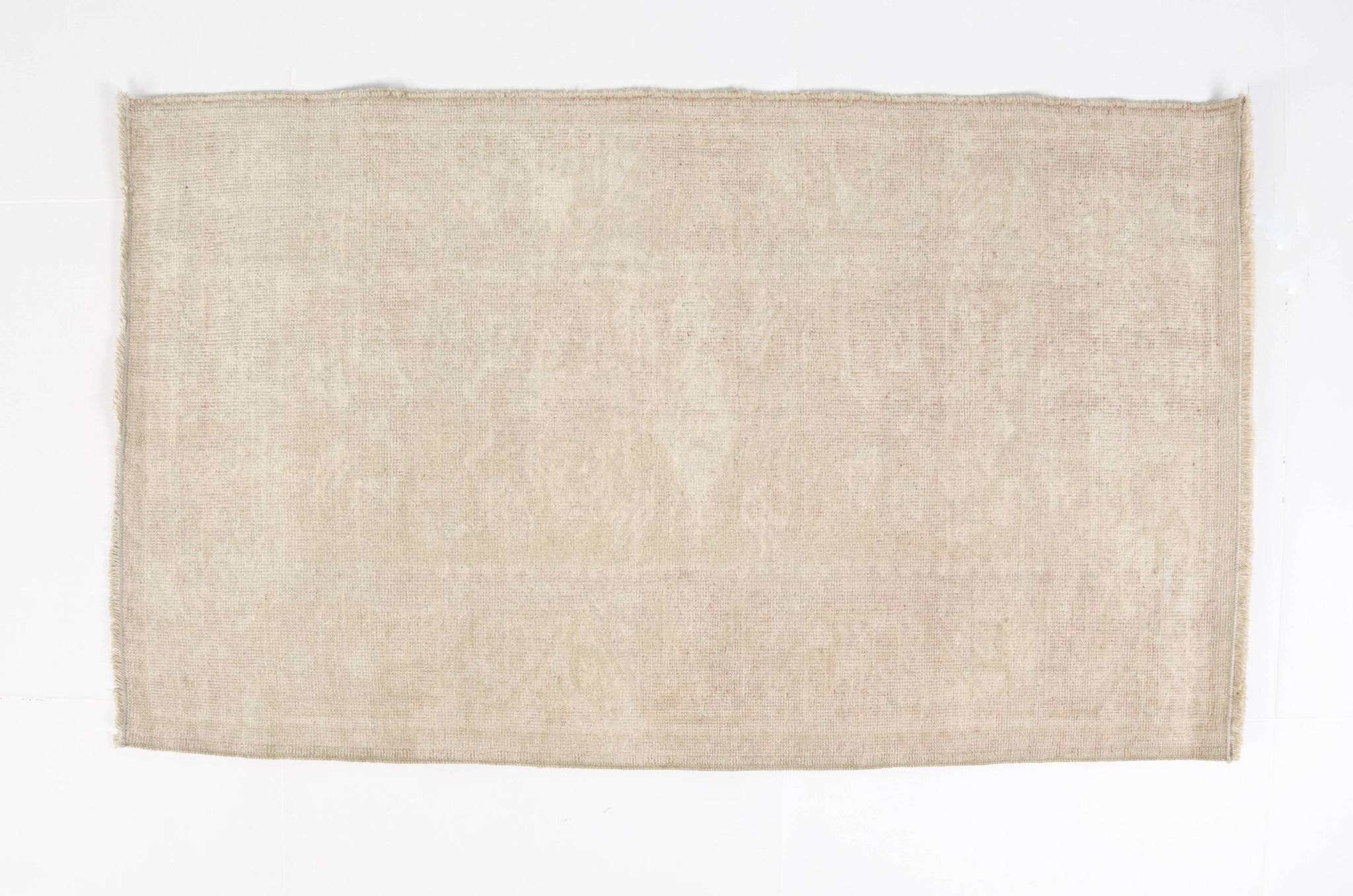Tapis en laine anatolien vintage Oushak