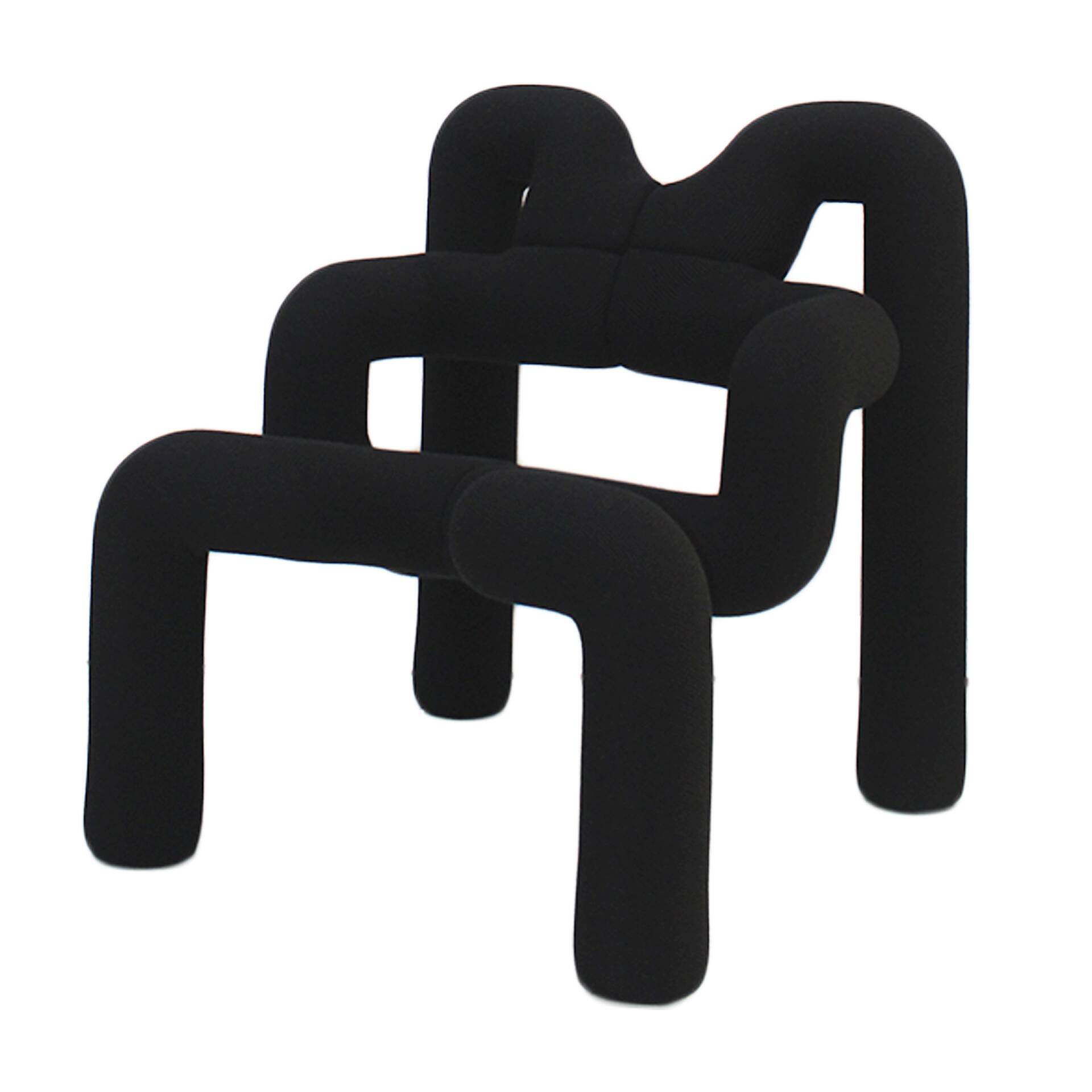 Contemporary Pair of Armchairs Mod Ekstrem Designed by Terje Ekstrom