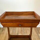 Bedside table / side cabinet in oak late nineteenth century
