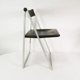 Chaise pliante, interlubke, par f. hero & k. odermatt, années 1970