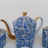 Service a café en porcelaine de limoges, par lazeyras.