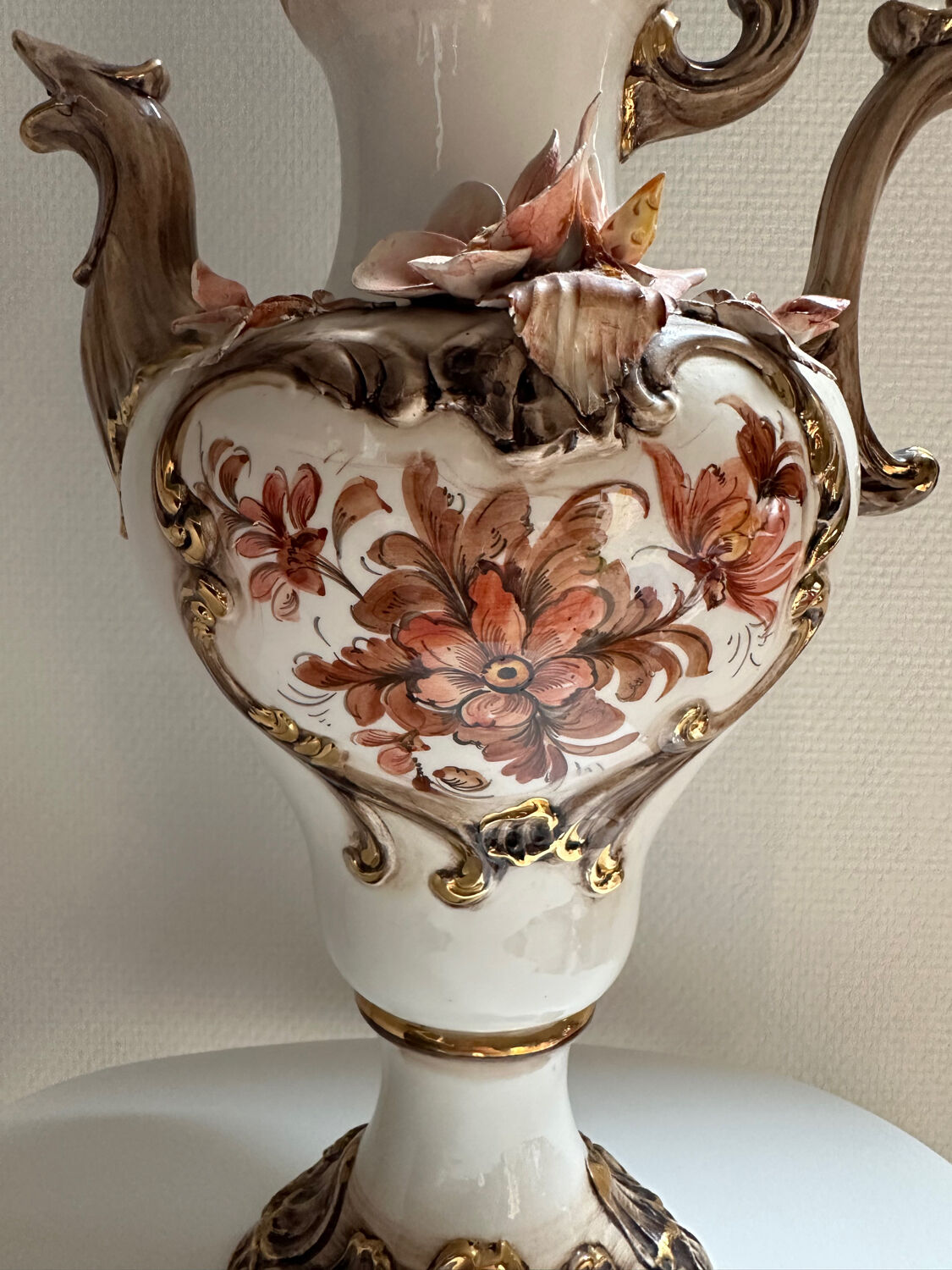 Bassano porcelain vase