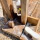Authentic old workbench