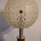 Conical lamp and acrylic lampshade 1970 Scandinavian