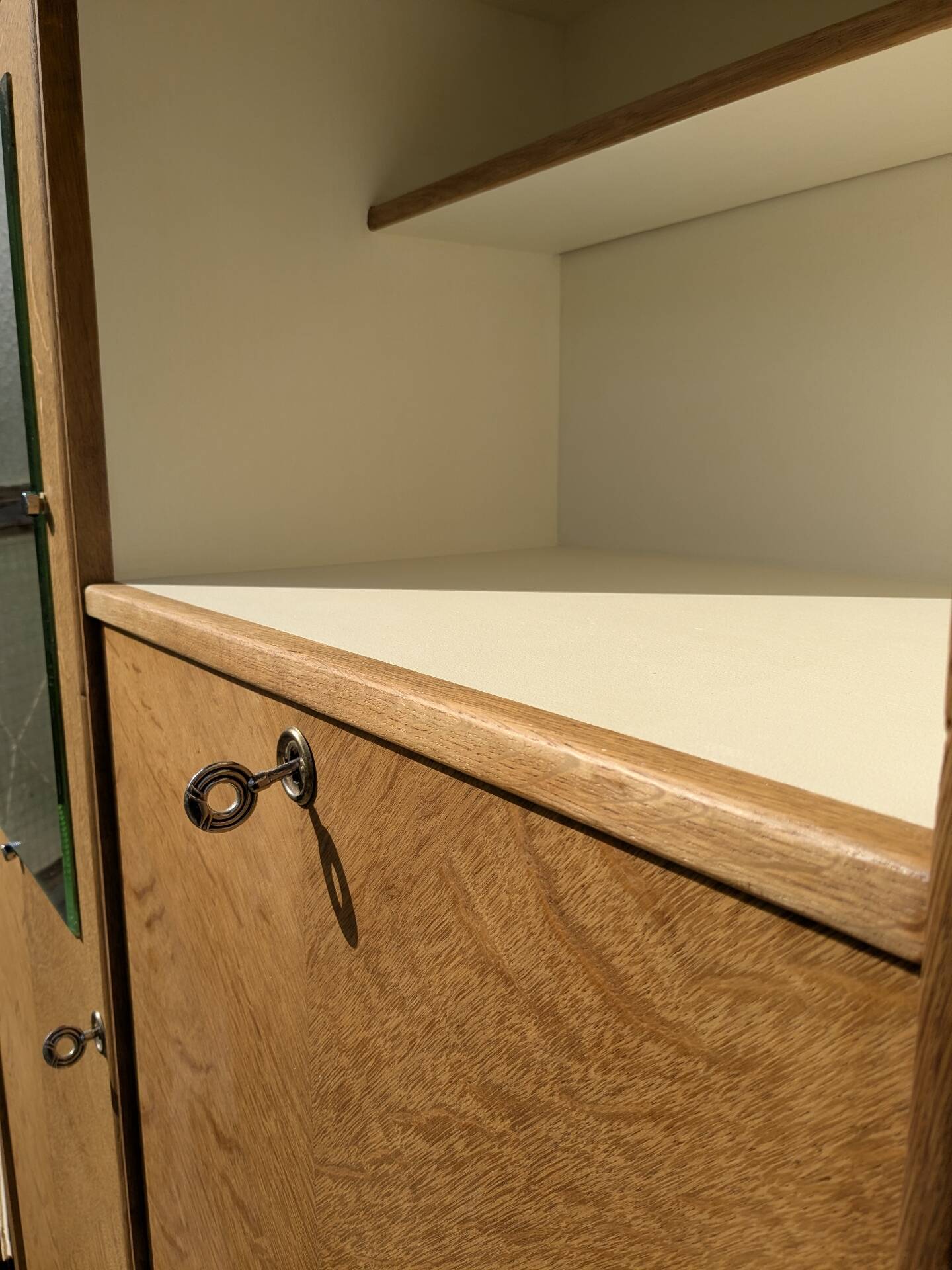 Secrétaire scriban armoire penderie vintage
