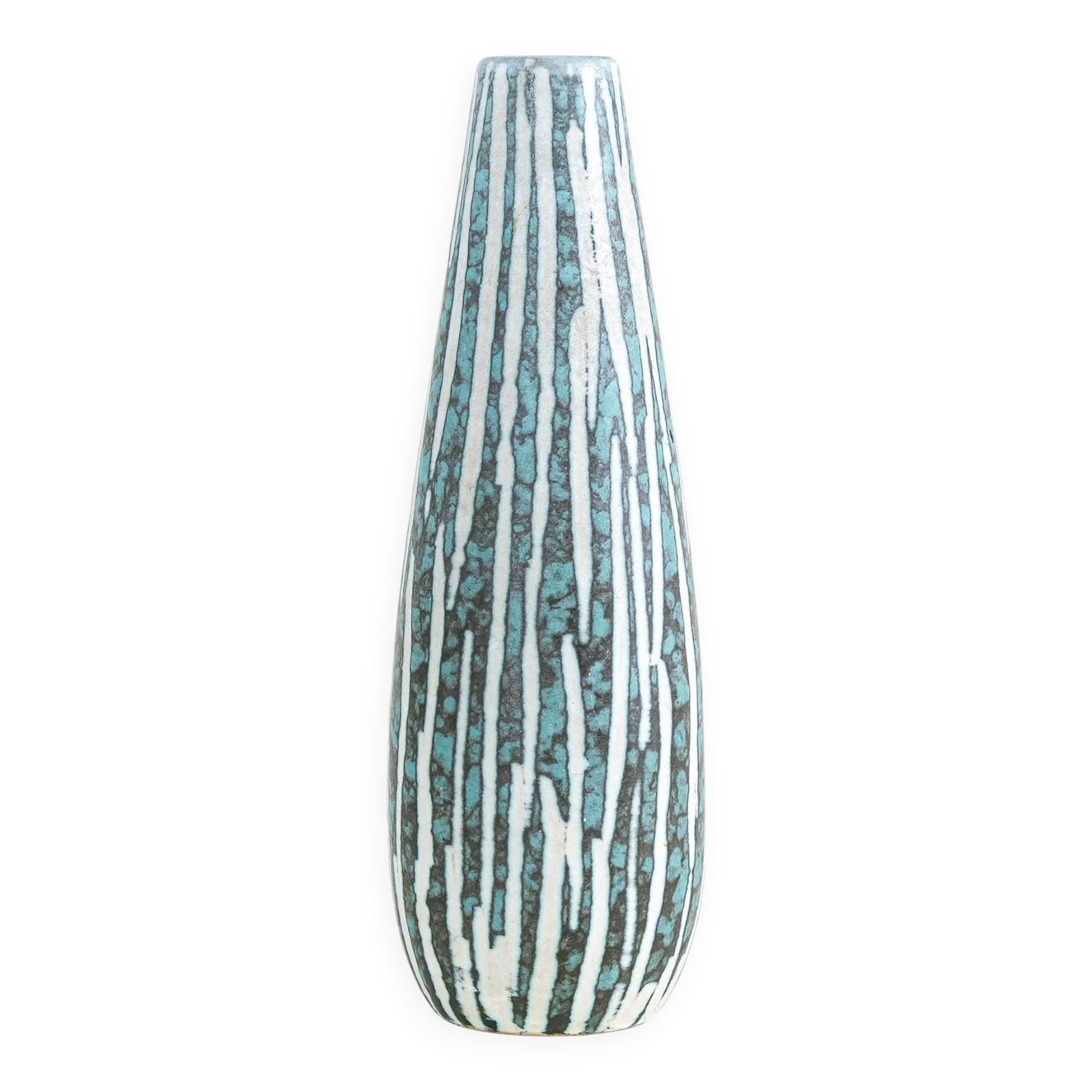 Ceramic vase, German design, 1960s, manufactured by Scheurich