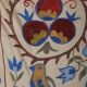 Hand knotted rug, vintage Turkish rug 54x187 cm