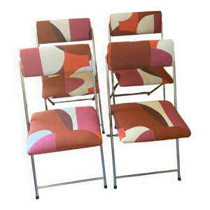Chaises pliantes 1970