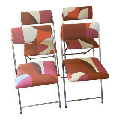 Chaises pliantes 1970