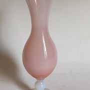 Vintage fair opaline walking vase