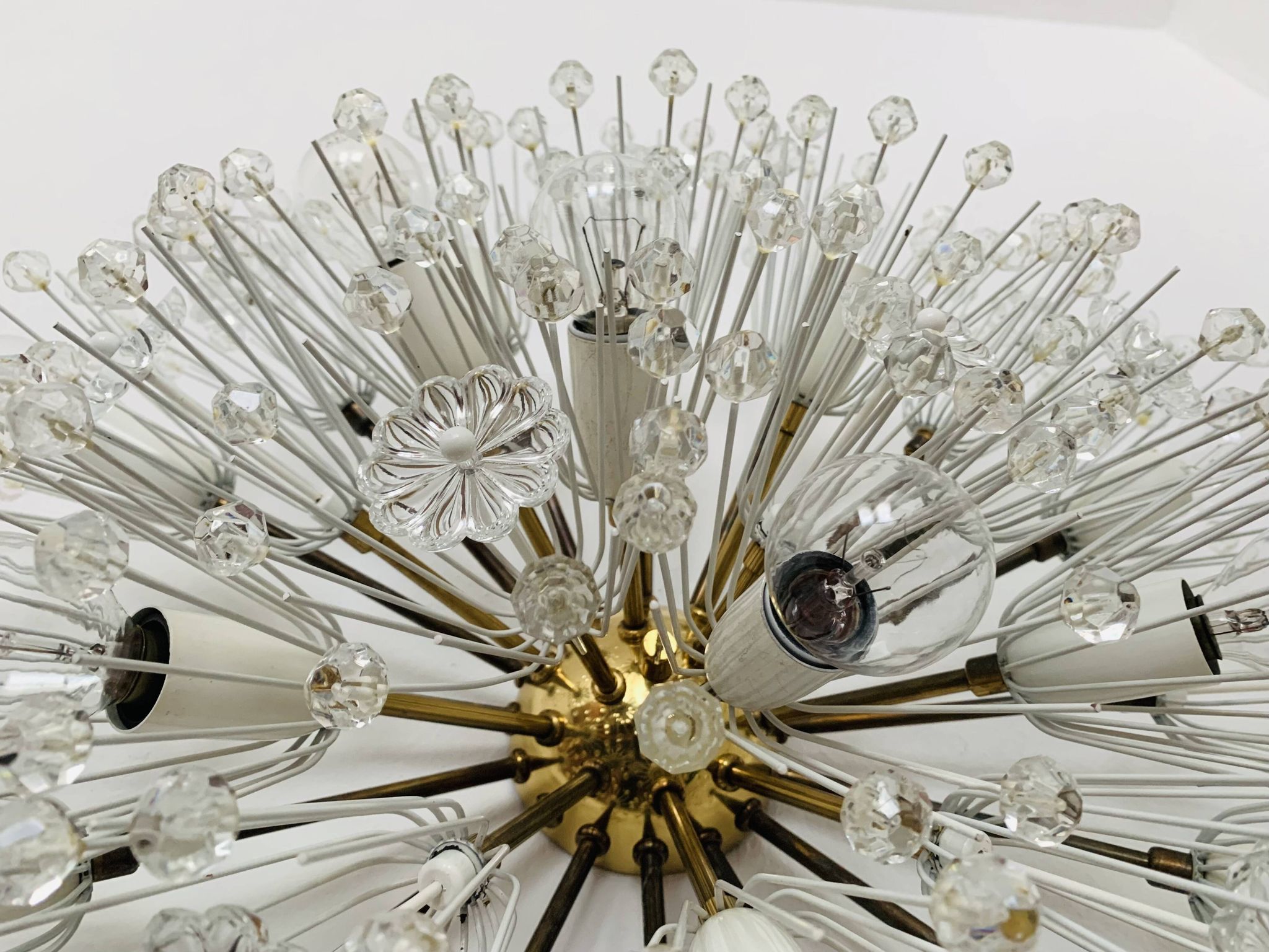 Dandelion Wall or Ceiling Lamp by Emil Stejnar for Rupert Nikoll