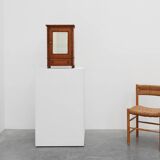 Armoire d'apothicaire en imitation bambou avec miroir et tiroir, France années 1900